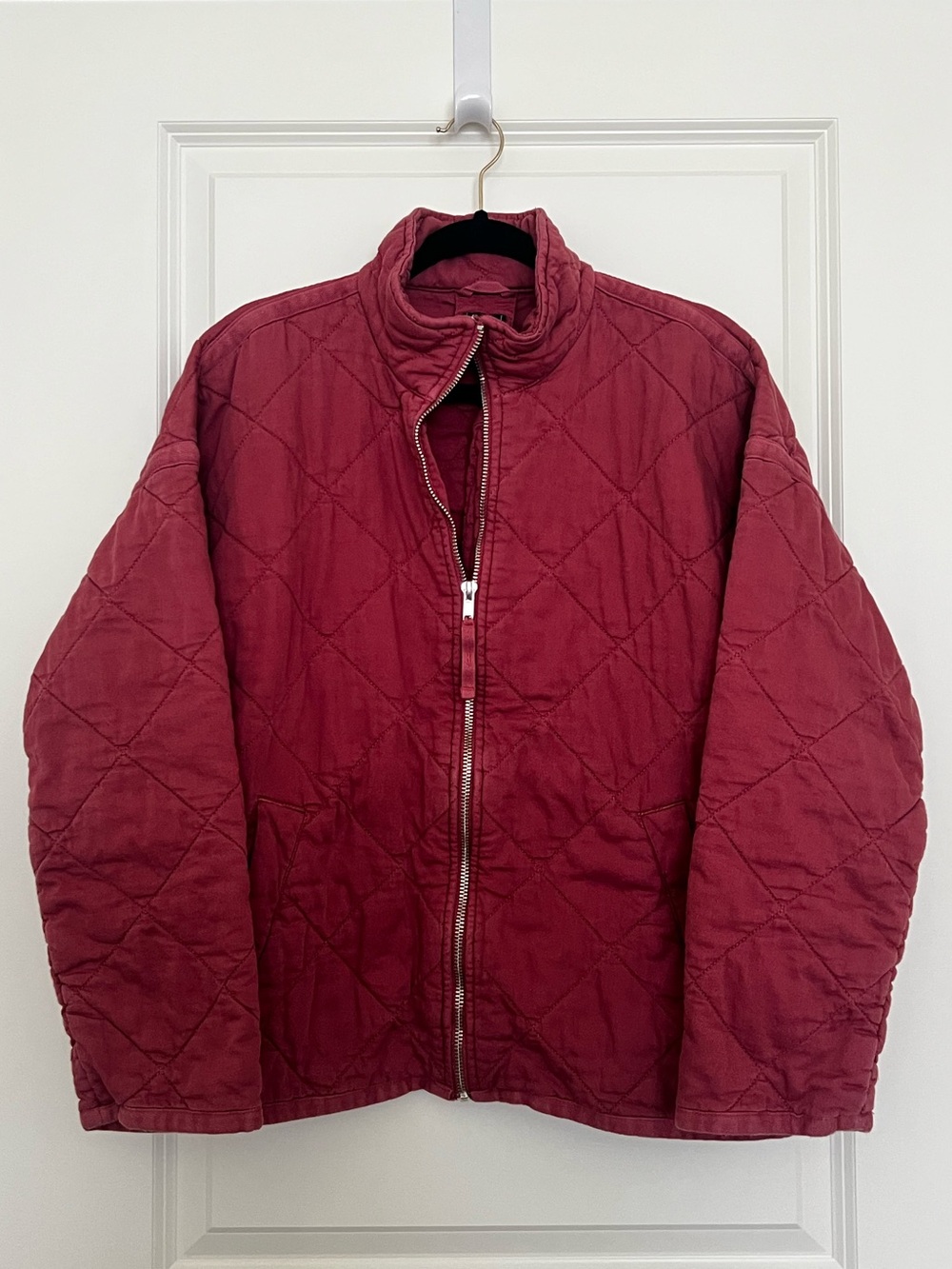 Gap Cotton Zip up Bomber Jacket size large